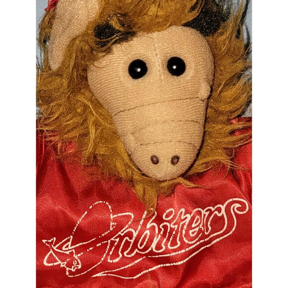 VTG Alf Orbiters 1988 Hand PUPPET Plush Baseball Team 11-inch - Picture 5 of 5